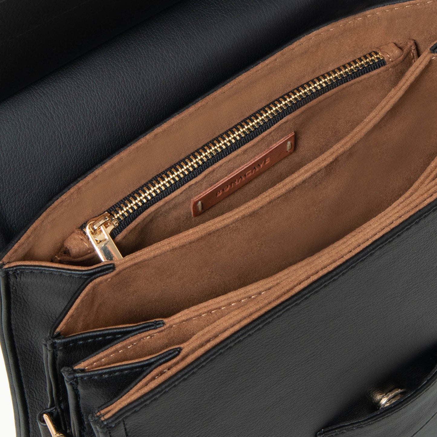 ALISSA Accordion Bag BLACK MATT