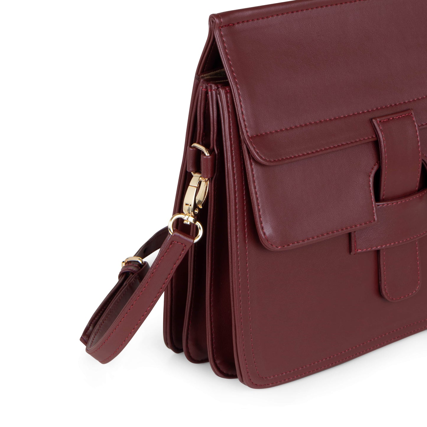 ALISSA Accordion Bag RED TUNA
