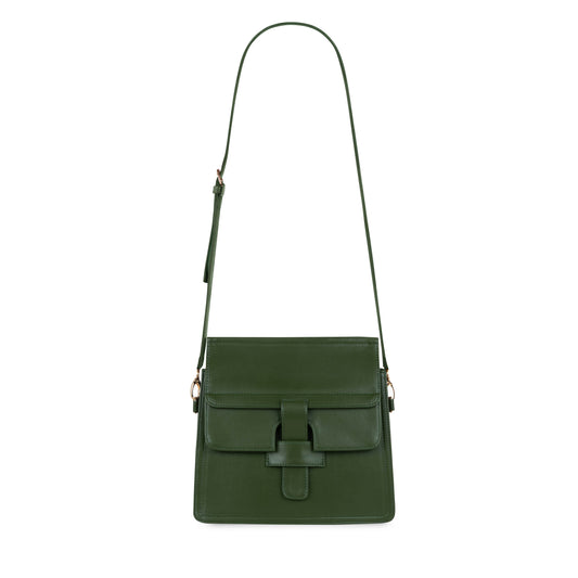 ALISSA Accordion Bag GREEN CACTUS